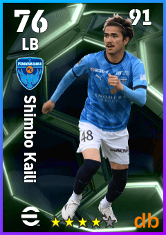 Shimbo Kaili — LB, OVR 76, MAX 91