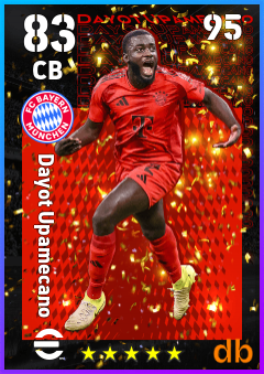 Dayot Upamecano — CB, OVR 83, MAX 95