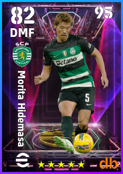 Morita Hidemasa — DMF, OVR 82, MAX 95