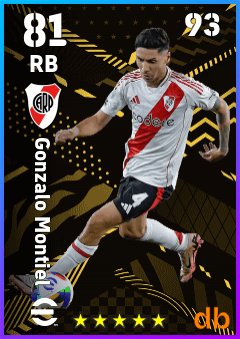 Gonzalo Montiel — RB, OVR 81, MAX 93