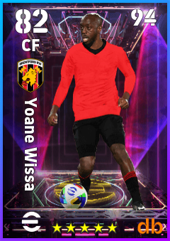 Yoane Wissa — CF, OVR 82, MAX 94