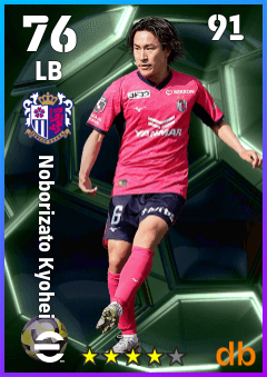Noborizato Kyohei — LB, OVR 76, MAX 91