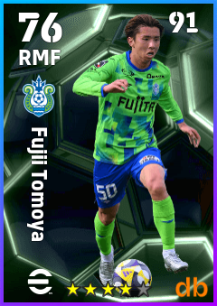 Fujii Tomoya — RMF, OVR 76, MAX 91