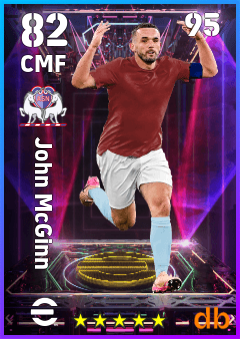 John McGinn — CMF, OVR 82, MAX 95