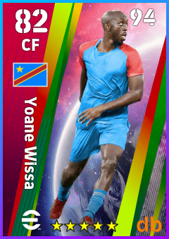 Yoane Wissa — CF, OVR 82, MAX 94