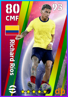 Richard Ríos — CMF, OVR 80, MAX 93