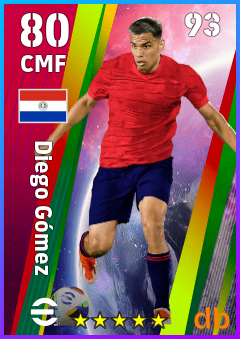 Diego Gómez eFootball player card