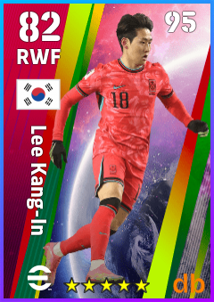 Lee Kang-In — RWF, OVR 82, MAX 95