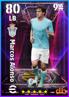 Marcos Alonso — LB, OVR 80, MAX 94