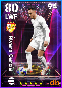 Álvaro García — LWF, OVR 80, MAX 94