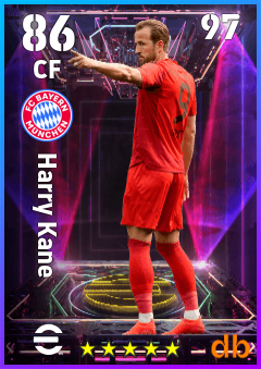 Harry Kane eFootball player card
