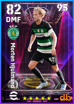 Morten Hjulmand — DMF, OVR 82, MAX 95