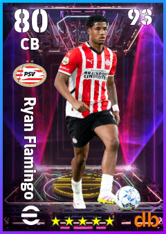 Ryan Flamingo — CB, OVR 80, MAX 93