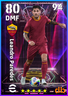 Leandro Paredes eFootball player card