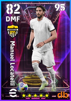 Manuel Locatelli — DMF, OVR 82, MAX 95