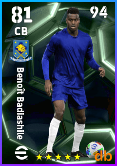 Benoît Badiashile — CB, OVR 81, MAX 94