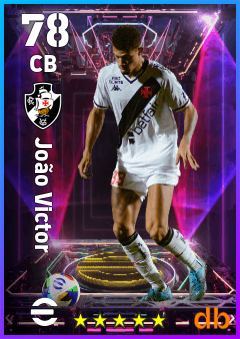 João Victor — CB, OVR 78, MAX 78
