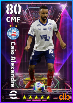 Caio Alexandre — CMF, OVR 80, MAX 80