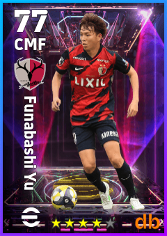 Funabashi Yu — CMF, OVR 77, MAX 77