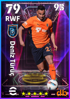 Deniz Türüç — RWF, OVR 79, MAX 93