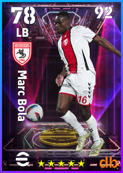 Marc Bola — LB, OVR 78, MAX 92