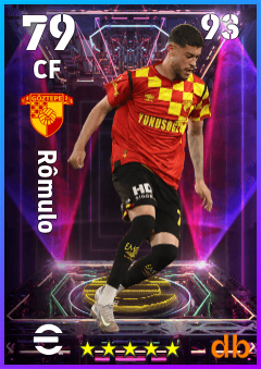 Rômulo — CF, OVR 79, MAX 93