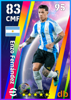 Enzo Fernández — CMF, OVR 83, MAX 95