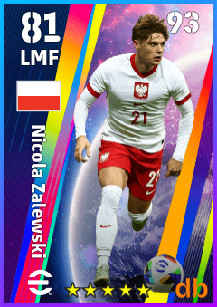 Nicola Zalewski — LMF, OVR 81, MAX 93