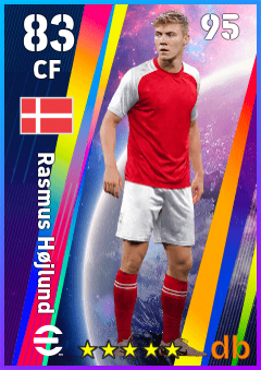 Rasmus Højlund eFootball player card