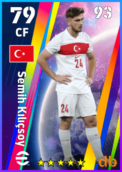 Semih Kılıçsoy — CF, OVR 79, MAX 93