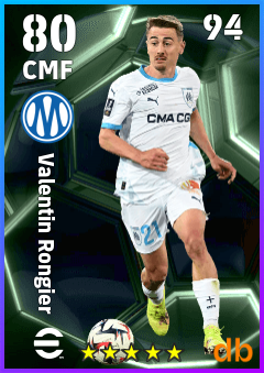 Valentin Rongier — CMF, OVR 80, MAX 94