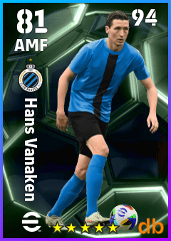 Hans Vanaken — AMF, OVR 81, MAX 94