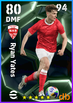 Ryan Yates — DMF, OVR 80, MAX 94