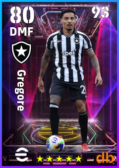 Gregore — DMF, OVR 80, MAX 93