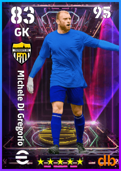 Michele Di Gregorio — GK, OVR 83, MAX 95