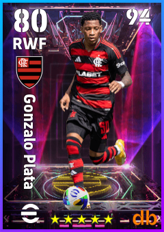 Gonzalo Plata — RWF, OVR 80, MAX 94