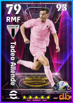 Tadeo Allende — RMF, OVR 79, MAX 93