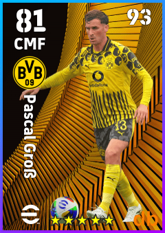 Pascal Groß eFootball player card