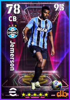 Jemerson — CB, OVR 78, MAX 93