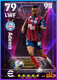 Ademir — LWF, OVR 79, MAX 93