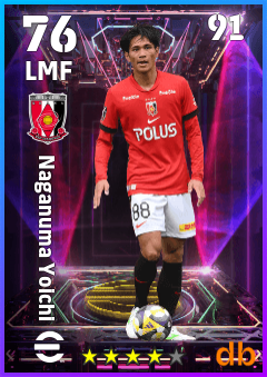 Naganuma Yoichi eFootball player card