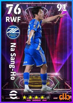 Na Sang-Ho — RWF, OVR 76, MAX 91
