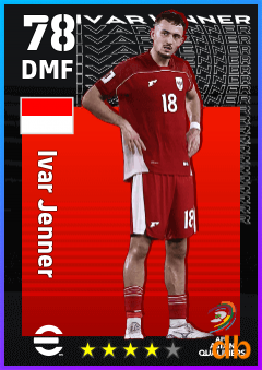Ivar Jenner — DMF, OVR 78, MAX 78