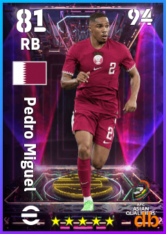 Pedro Miguel — RB, OVR 81, MAX 94