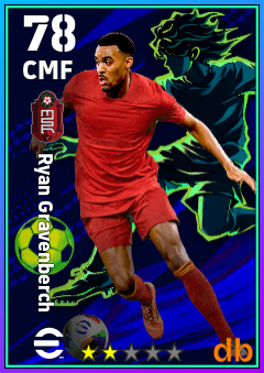 Ryan Gravenberch eFootball player card