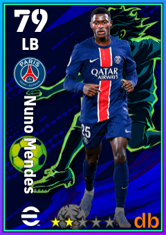 Nuno Mendes eFootball player card
