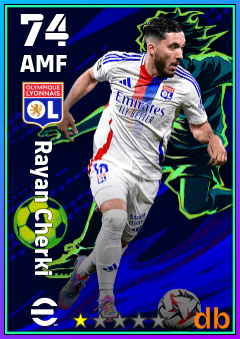 Rayan Cherki eFootball player card