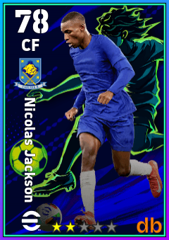Nicolas Jackson eFootball player card