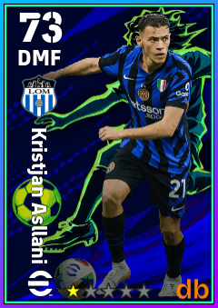 Kristjan Asllani — DMF, OVR 73, MAX 73