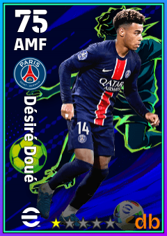 Désiré Doué eFootball player card